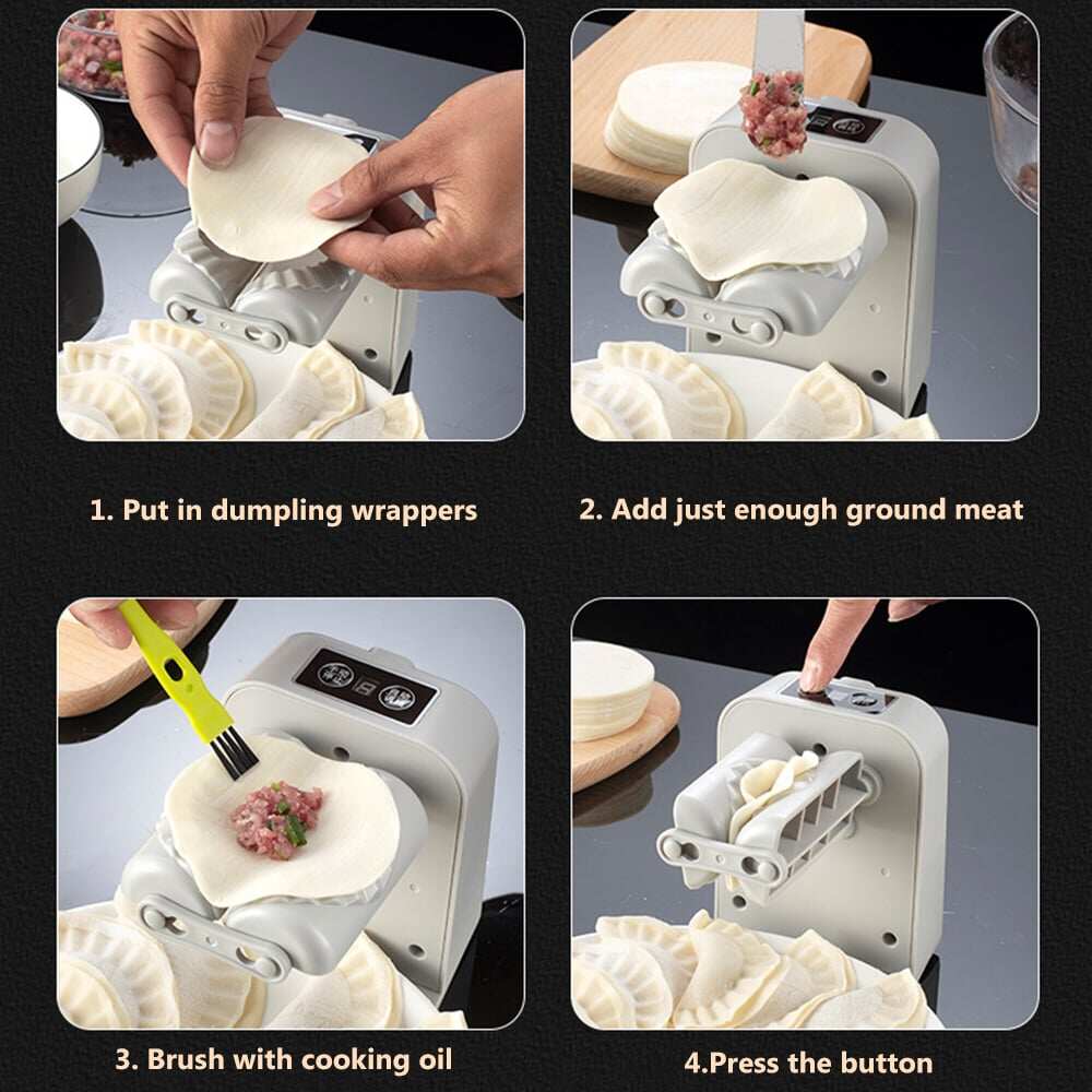 🥟Fully Automatic Dumpling Maker | Limited-time offer, dumplings in 3 seconds! Kitchen black technology, a must-have gadget for moms!