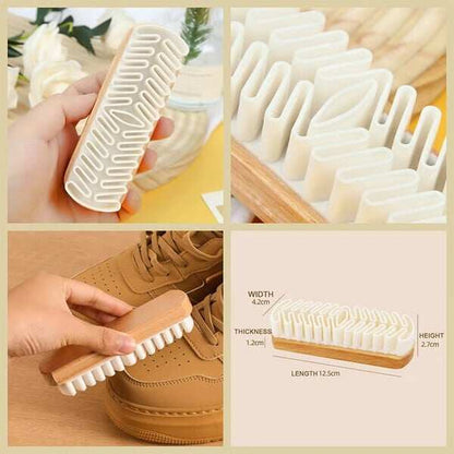 🥾👟👞 Suitable for the whole family's shoes! All-purpose rubber shoe brush ~ Cleans stains/dust with a single wipe 💸 Special offer today!