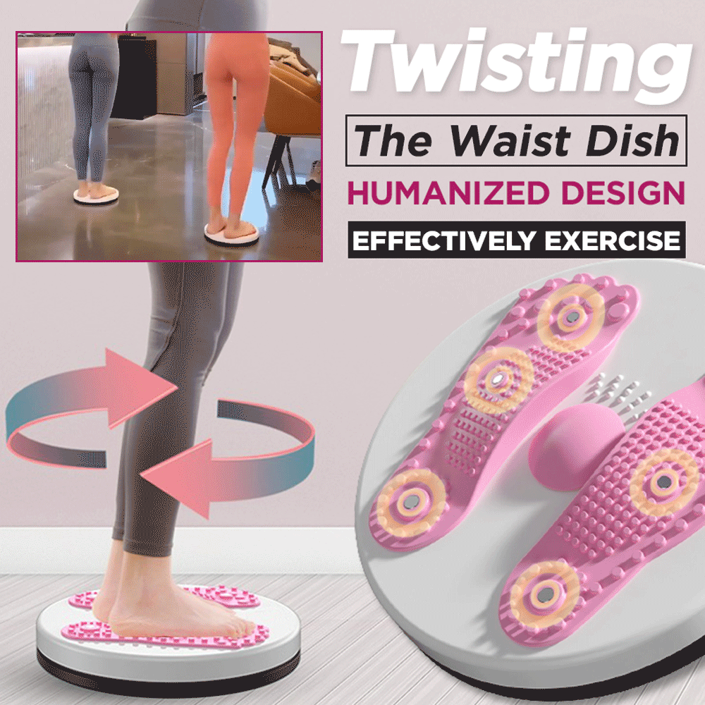 🔄【Smart Waist Twisting Plate｜Limited Time Offer】Slim down while standing and get a slim waist easily!