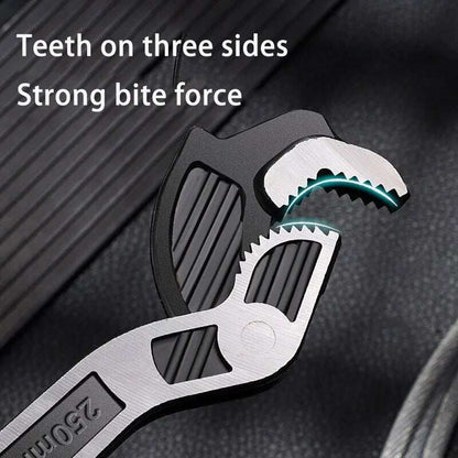 💥 Multi-functional self-locking pipe wrench – One wrench in hand, worry-free work! Save money instantly! 💰