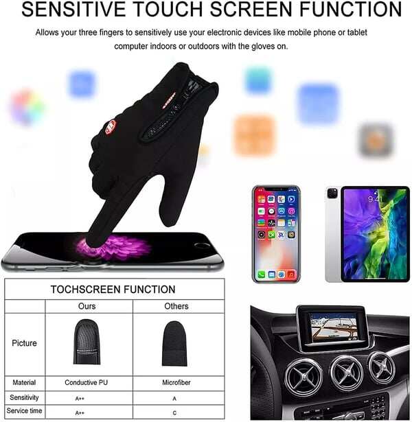 🧤All-around God of War Gloves! Waterproof, windproof, warm, and slip-resistant💥Limited-time discount