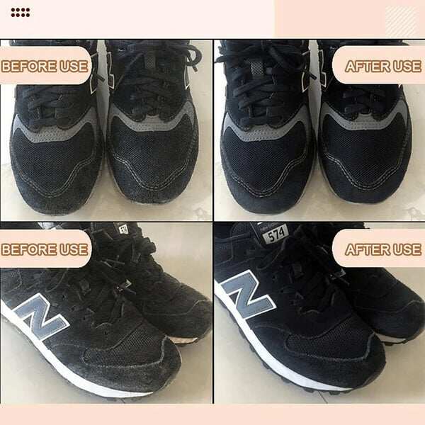 🥾👟👞 Suitable for the whole family's shoes! All-purpose rubber shoe brush ~ Cleans stains/dust with a single wipe 💸 Special offer today!