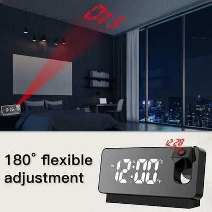 🕒Smart Projector Alarm Clock｜Limited-Time Offer: Time Jumps onto the Wall, Unlocking a New Visual Wake-Up Experience! 🎁