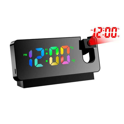 🕒Smart Projector Alarm Clock｜Limited-Time Offer: Time Jumps onto the Wall, Unlocking a New Visual Wake-Up Experience! 🎁